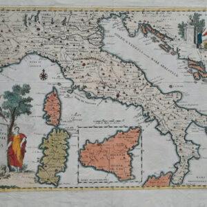 CARTA GEOGRAFICA GENERALE DELL’ITALIA