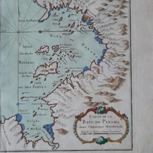 CARTE DE LA BAYE DE PANAMA