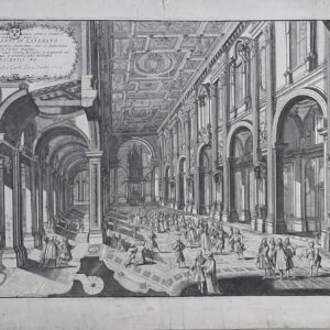 INTERNO DELLA BASILICA DI SAN GIOVANNI IN LATERANO IN ROMA