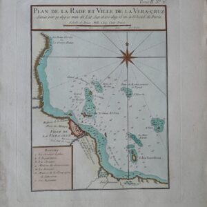 PLAN DE LA RADE ET VILLE DE LA VERA-CRUZ