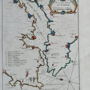 PLAN DU PORT DE FERROL