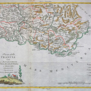 PARTE DELLA FRANCIA CIOÈ LI DIPARTIMENTI DEL VARO, BOCCHE DEL RODANO, E BASSE ALPI