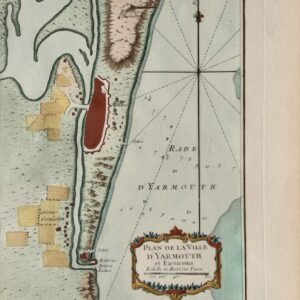 PLAN DE LA VILLE D’YARMOUTH