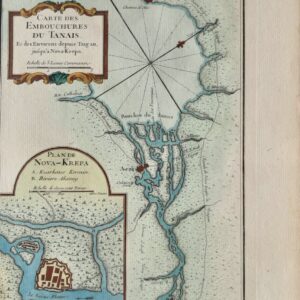 CARTE DES EMBOUCHURES DU TANAIS