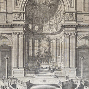 ALTARE E TRIBUNA DEL CARDINALE SPINELLI