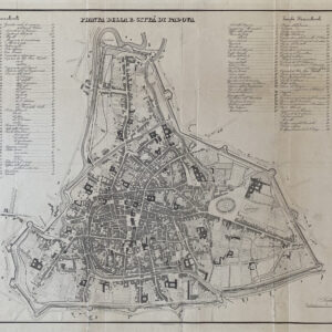 PIANTA DELLA CITTÀ DI PADOVA