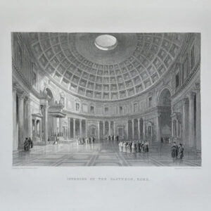 INTERIOR OF THE PANTHEON, ROME