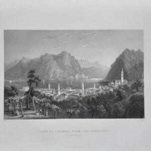TOWN OF LUGANO, FROM THE VINEYARDS