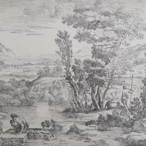 PAESAGGIO CON FIGURE