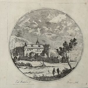 PAESAGGIO CON CASTELLO