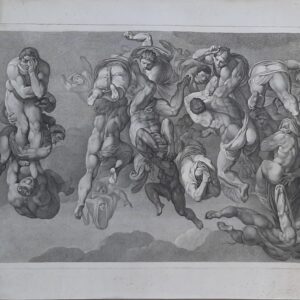 PARTICOLARE DEL GIUDIZIO UNIVERSALE DI MICHELANGELO