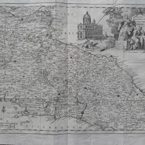CARTA GEOGRAFICA DELLO STATO DELLA CHIESA