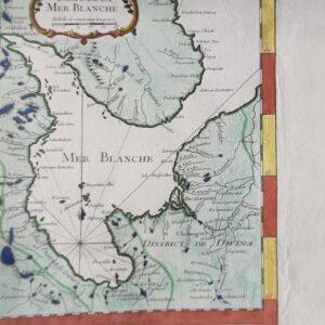 CARTE DE LA MER BLANCHE