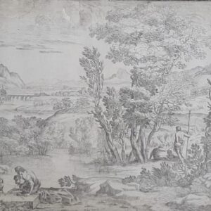 PAESAGGIO CON FIGURE
