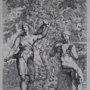 ATALANTA E UN FAUNO