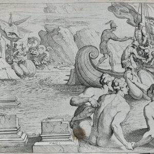 ULISSE TRA SCILLA E LE SIRENE, da Le imprese di Ulisse