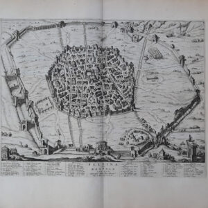PIANTA SCENOGRAFICA DI BOLOGNA ANTICA