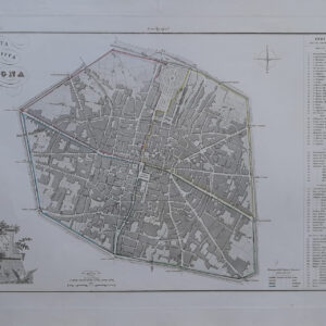 PIANTA DELLA CITTÀ DI BOLOGNA