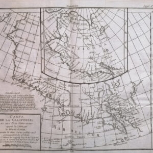 CARTE DE LA CALIFORNIE, ET DES PAYS NORD-OUEST