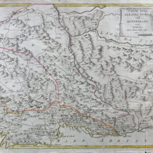 PARTE DELL’ALBANIA TURCA CON IL MONTENEGRO