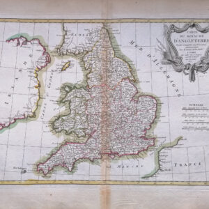 CARTE DU ROYAUME D’ANGLETERRE