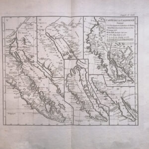 CARTE DE LA CALIFORNIE