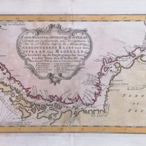 CARTE RÉDUITE DU DÉTROIT DE MAGELLAN