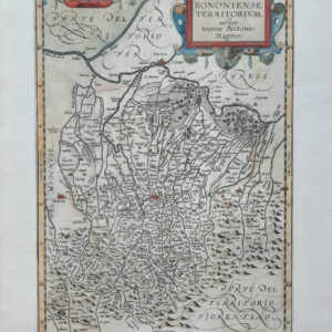 BONONIENSE TERRITORIUM AUCTORE IOANNE ANTONIO MAGINO