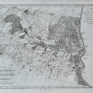 CARTE DU PAIS SITUE ENTRE BOLOGNE ET FERRARE