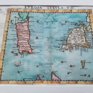 EUROPAE TABULA VII (Isole di Sicilia e Sardegna)