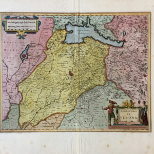 Territorio di Verona - Janssonius Johannes