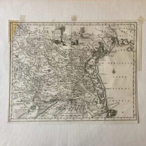 Carta Geografica del Territorio Padovano - Salmon Thomas