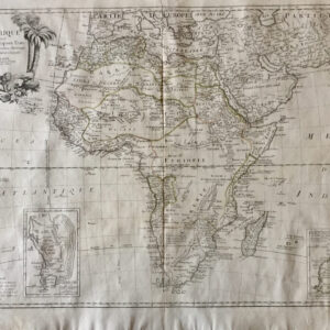 L’Afrique divisée en ses principaux Etats - Santini Remondini