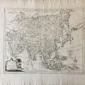Nuova Esatta Carta dell’Asia - Bowen Emanuel