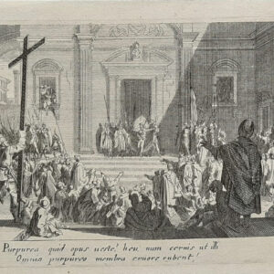 PURPUREA QUID OPUS VESTE – CRISTO PRESENTATO DA PILATO AL POPOLO