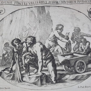 CAUCASI FONTES VELLERIBUS AURUM TRIBUTARIUM INVEHUNT