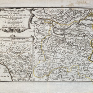 LES EMBOUCHURES DES RIVIERES DU PO ET DE L’ADIGE OU FE TROUVENT LE FERRARESSE, LE BOULOGNESSE