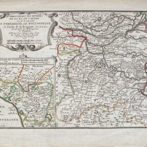 LES EMBOUCHURES DES RIVIERES DU PO ET DE L’ADIGE OU FE TROUVENT LE FERRARESSE, LE BOULOGNESSE