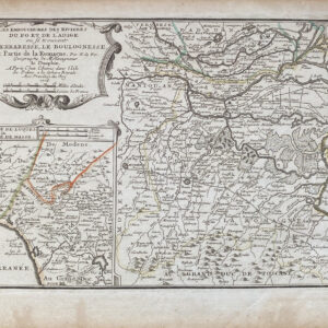 LES EMBOUCHURES DES RIVIERES DU PO ET DE L’ADIGE OU FE TROUVENT LE FERRARESSE, LE BOULOGNESSE