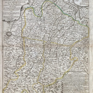 LE COMTE ET LEGATON DE BOULOGNE DEVISEE EN PLAINE DE BOULOGNE ET LA MONTAGNE