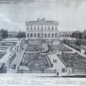 VE091 3/29 Prospetto meridionale del Palazzo della Villa Albani