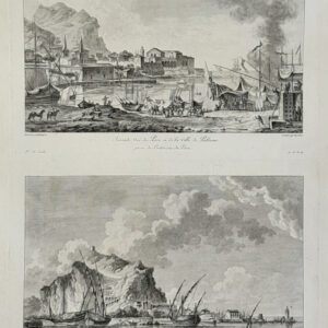 VEDUTA DEL PORTO E DELLA CITTÀ DI PALERMO