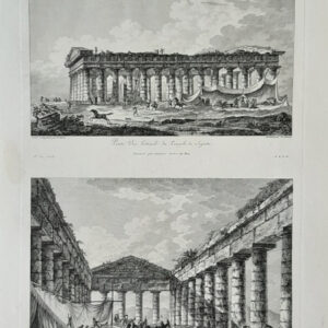 VEDUTA DEL TEMPIO DI SEGESTE (LATERALE E INTERNO)