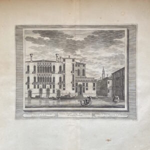 PALAZZO PISANI, A S. TOMASO, SOPRA IL CANAL GRANDE